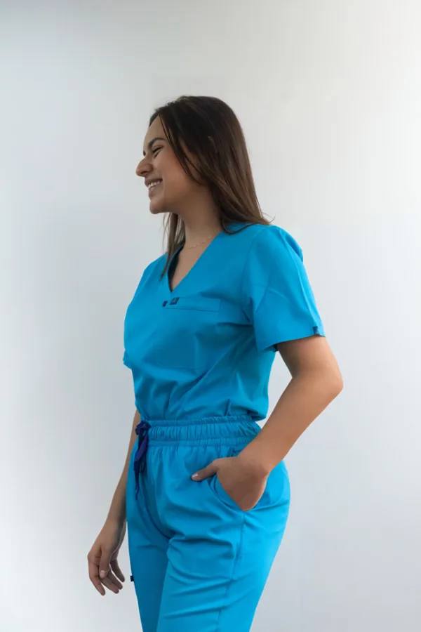 Uniforme Elite Azul Cielo - Imagen 2